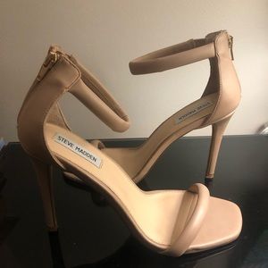 Steve Madden strappy, sexy heels.